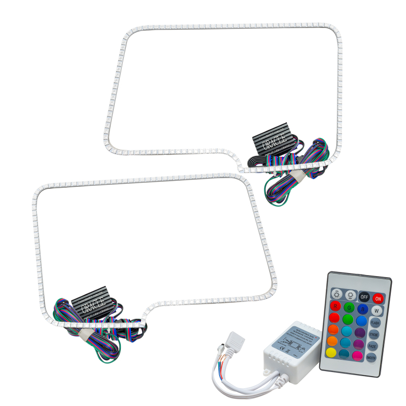 Ford Raptor Headlight Halo Kit - ORACLE Lighting - ColorSHIFT w/ Simple Controller - `09-`14 Ford Raptor Headlight Halo Kit - ORACLE Lighting - ColorSHIFT w/ Simple Controller - `09-`14